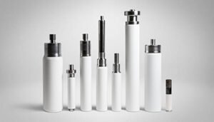 Ceramic pump plungers